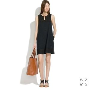 Madewell Stitch Mosaic Shift Dress *NWT*